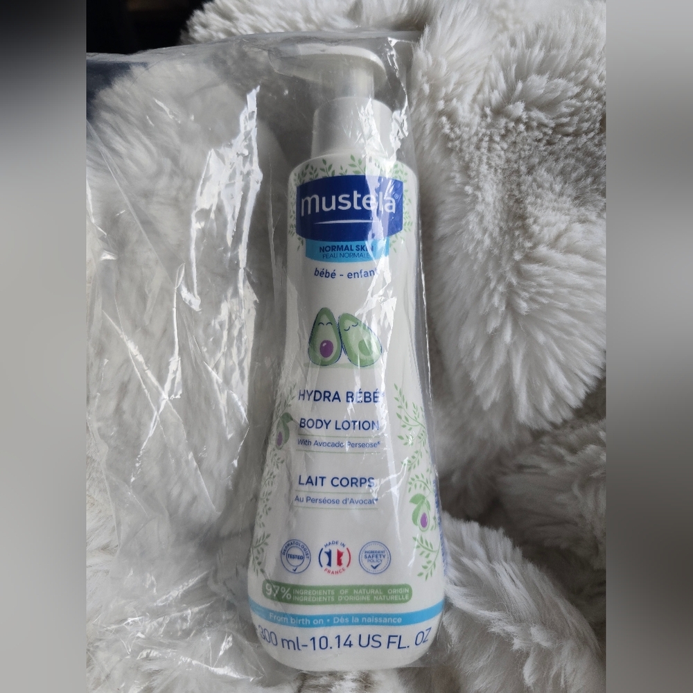 NEW! Mustela, Hydra Bébé Body Lotion -300ml - Picture 4 of 7